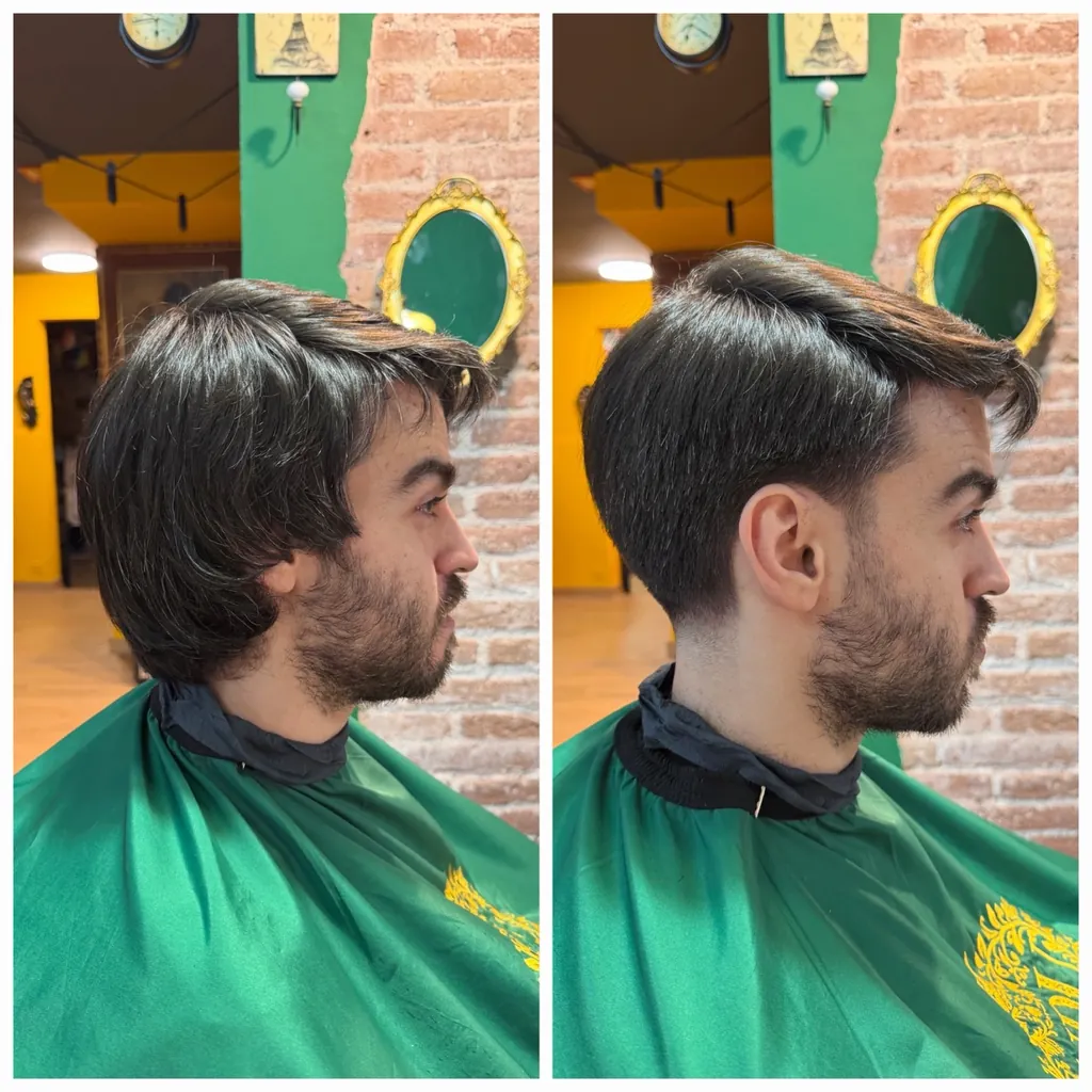 Antes y después de un corte realizado en BUDU